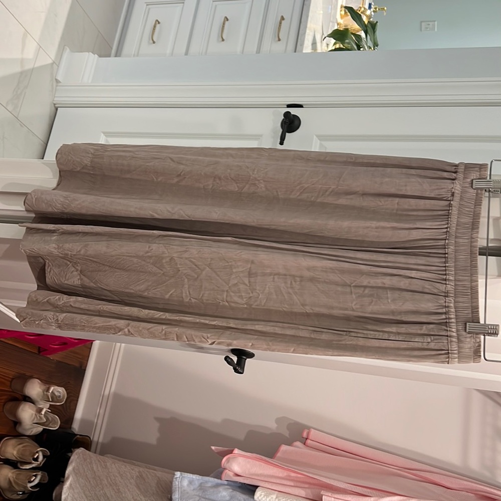 Extra wide leg cropped pants